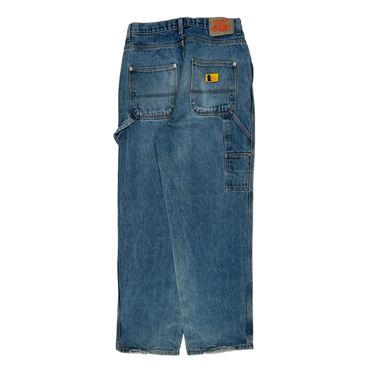 Pit Stop Carpenter Jeans - 30W 32L Blue Denim