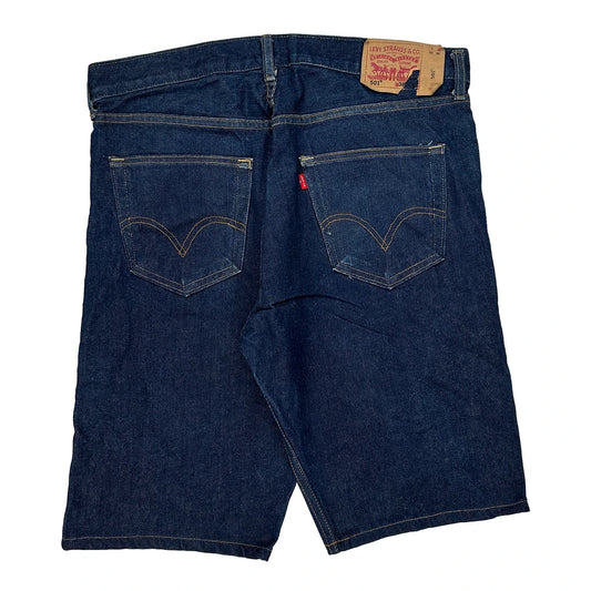 Levis Denim Shorts - 37W 11L Dark Wash Denim