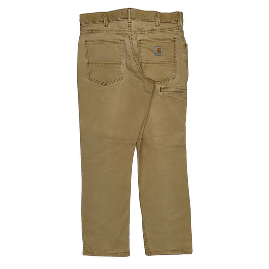 Carhartt Trousers - 32W 30L Beige Cotton