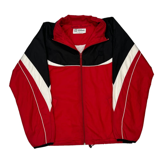 Wilson Windbreaker - Small Red Polyester
