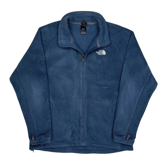 The North Face Fleece Jacket - XL Blue Polyester