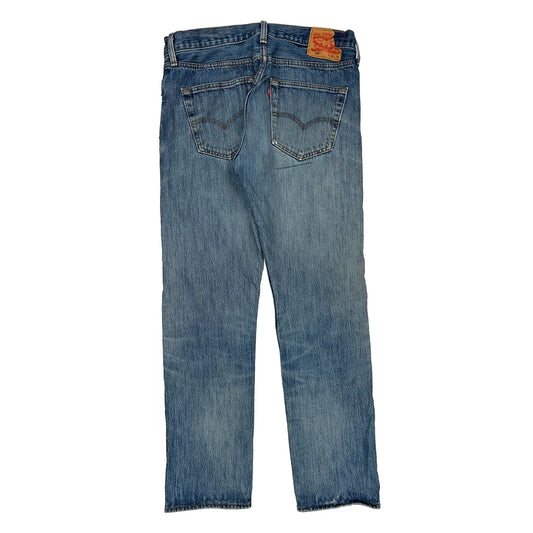 Levis Jeans - 33W 32L Blue Cotton