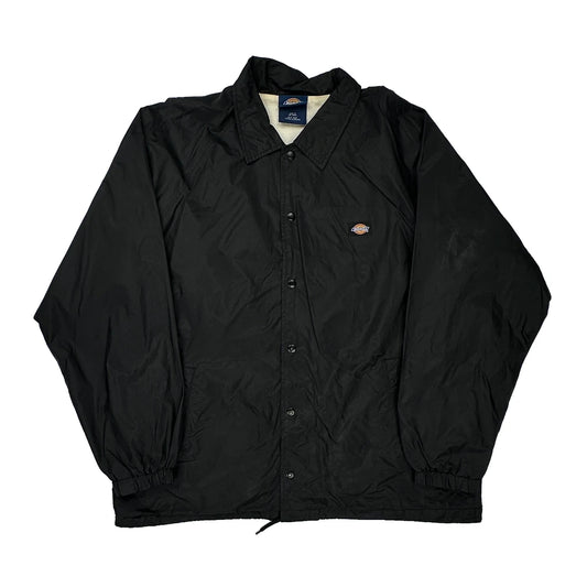 Dickies Windbreaker - Large Black Polyester
