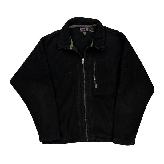 Made In USa Synchilla Patagonia Fleece - Medium Black Polyester