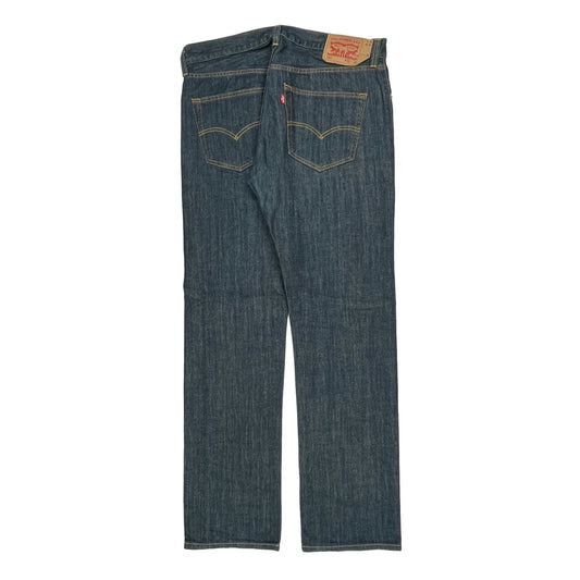 501 Levis Jeans - 36W 34L Blue Denim