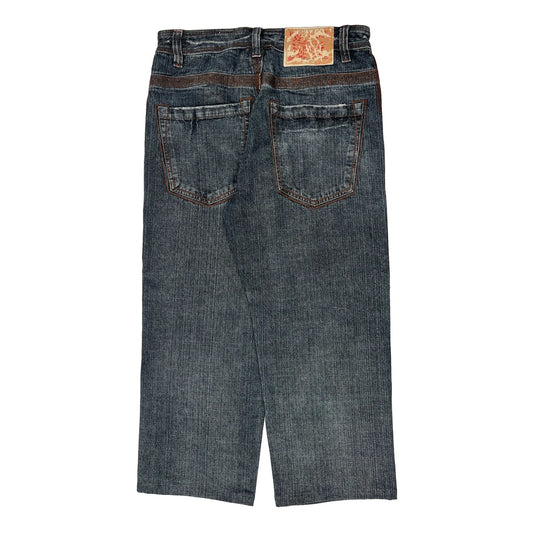 Unbranded Jeans - 36W 28L Dark Wash Denim