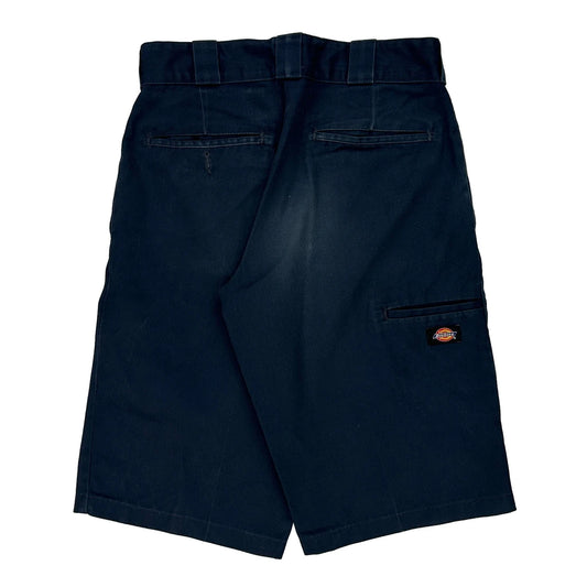 Dickies Shorts - 29W 13L Navy Polyester Blend