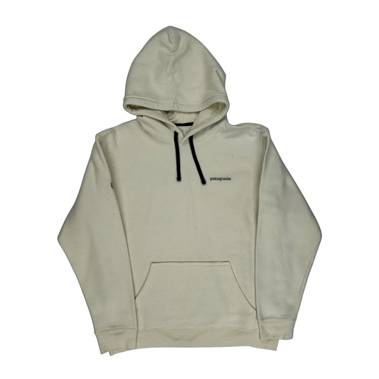 Patagonia Hoodie - XL Cream Cotton Blend