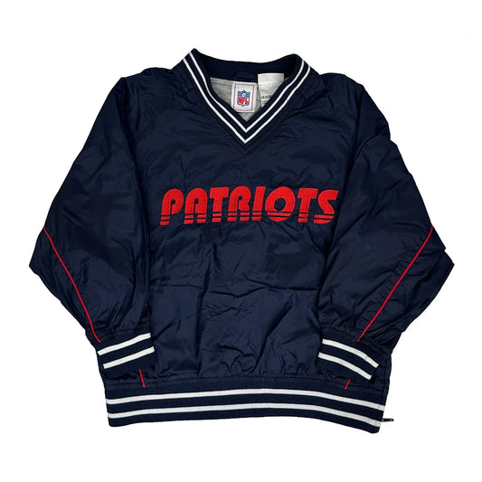 Age 4-5, New England Patriots Nfl Windbreaker - XS Navy Nylon