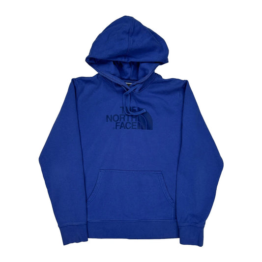 The North Face Hoodie - Large Blue Cotton