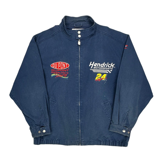Jeff Gordon Chase Authentics Nascar Jacket - XL Blue Cotton