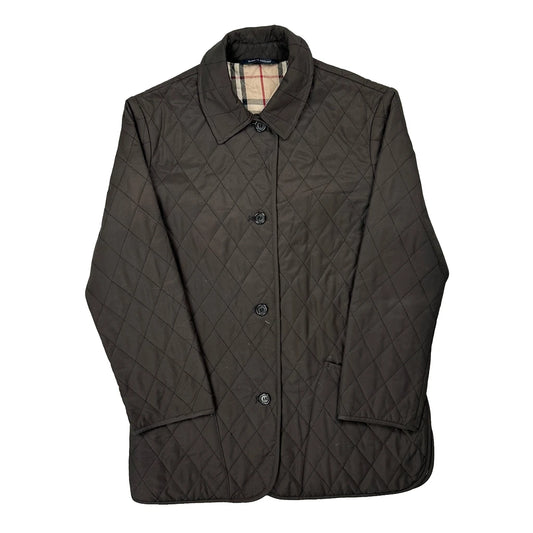 Burberry Quilted Jacket - Medium Black Polyester