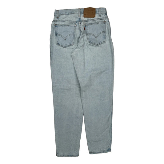 90S Levis 551 Jeans - 26W UK 6 Light Wash Cotton