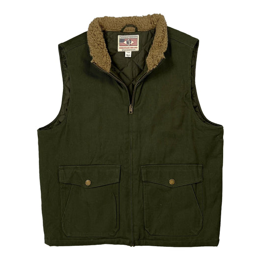 Weatherproof Workwear Gilet - Large Green Cotton