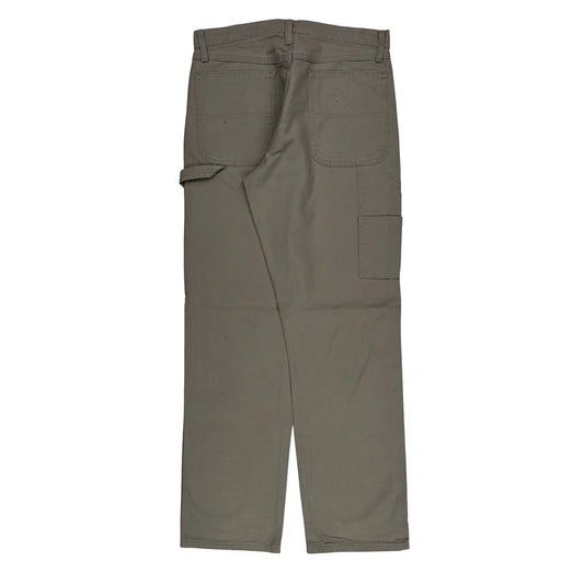 Dickies Carpenter Trousers - 32W 34L Grey Cotton