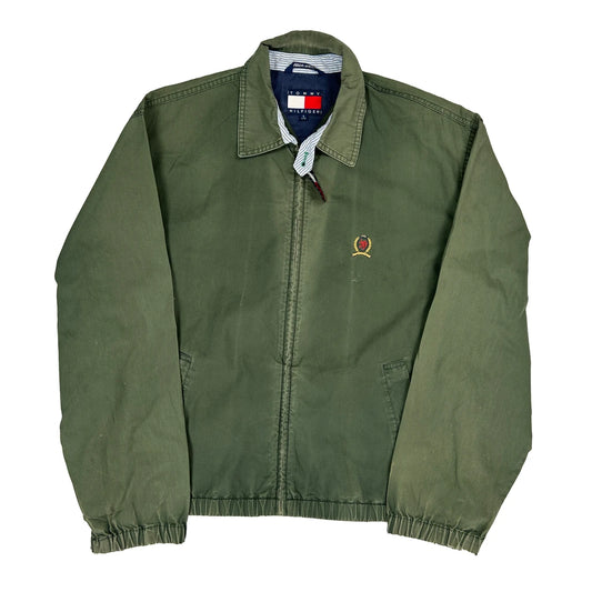 Tommy Hilfiger Harrington Jacket - Small Green Cotton