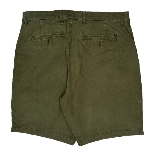 Vintage Tommy Hilfiger Chino Shorts - 33W 9L Khaki Cotton