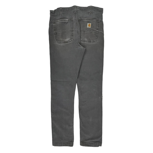 Carhartt Trousers - 32W 32L Grey Cotton Blend