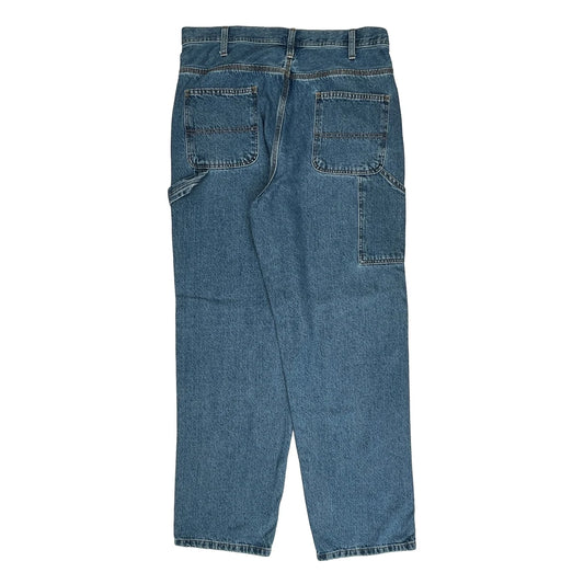 Vintage Unbranded Carpenter Jeans - 34W 33L Blue Denim