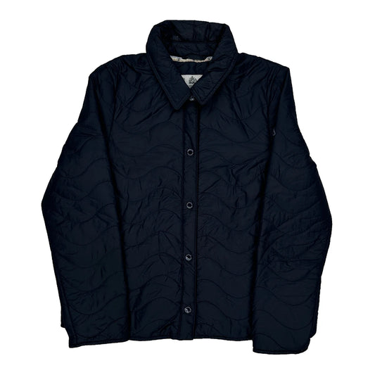 Barbour Quilted Liner Jacket - Small Navy Polyester