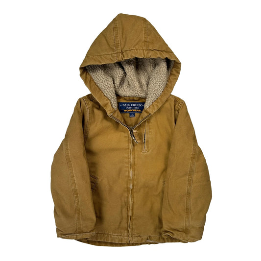 Age 5 Bass Creek Jacket - Small Brown Cotton