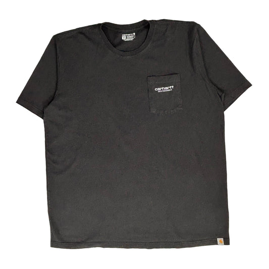 Craftsmanship Carhartt Tall T-Shirt - 2XL Black Cotton