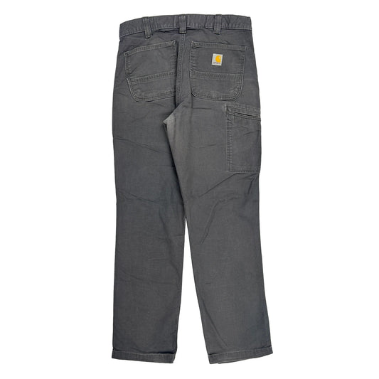 Carhartt Carpenter Trousers - 32W 32L Grey Cotton