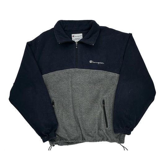 Champion Fleece - Large Gray Polyester