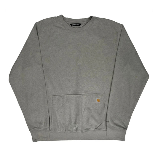 Force Carhartt Sweatshirt - XL Grey Cotton Blend