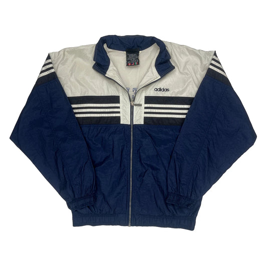 Notre Dame Cross Country Adidas College Track Jacket - Medium Blue Nylon
