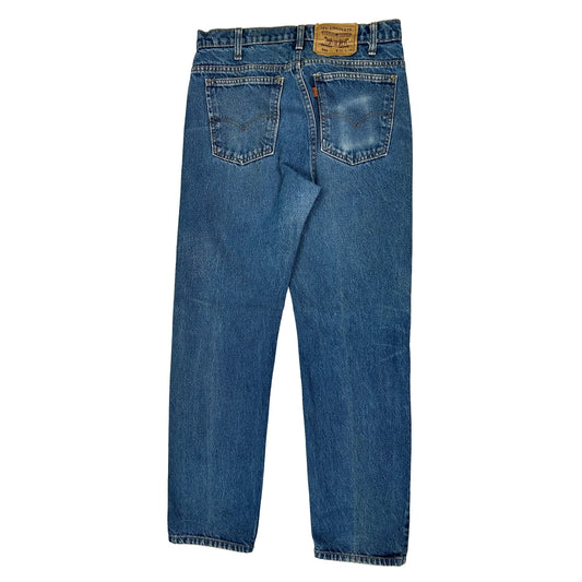Orange Tab 505 Levis Jeans - 30W 30L Blue Denim