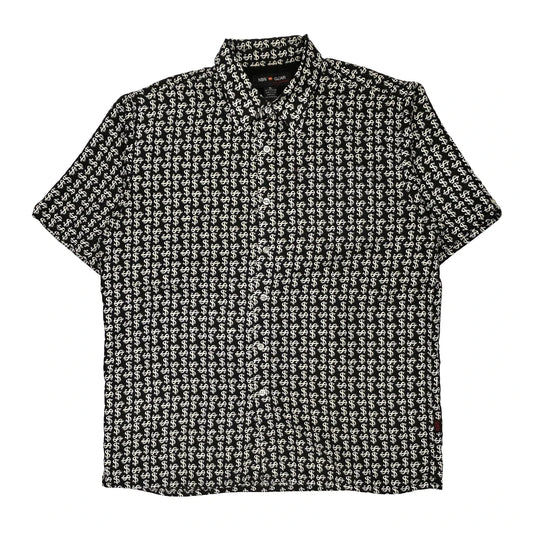 Nbn Gear Short Sleeve Shirt - XL Black & White Polyester