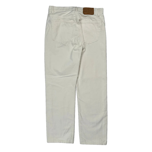Levis Jeans - 30W 30L White Cotton