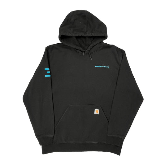 Vintage Carhartt Hoodie - XL Black Cotton