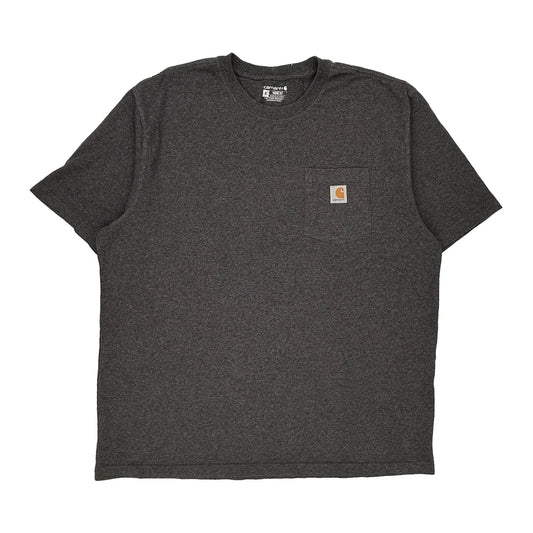 Carhartt T-Shirt - XL Grey Cotton