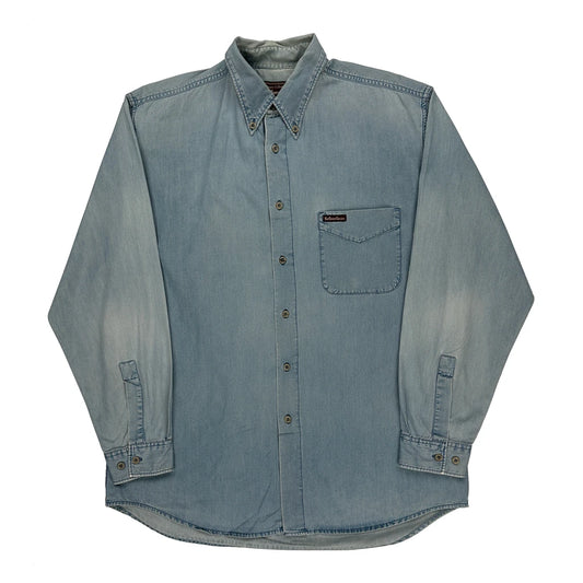 Marlboro Classics Denim Shirt - XL Light Wash Denim
