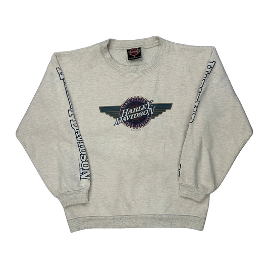 Robinson Harley Davidson Harley Davidson Graphic Sweatshirt - Medium Grey Polyester Blend