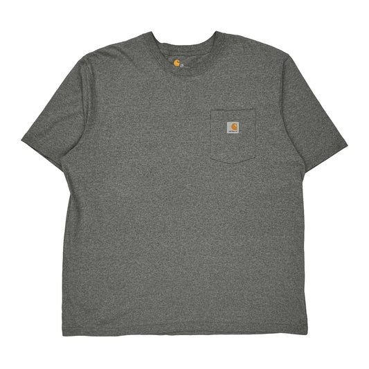 Carhartt T-Shirt - 2XL Gray Cotton