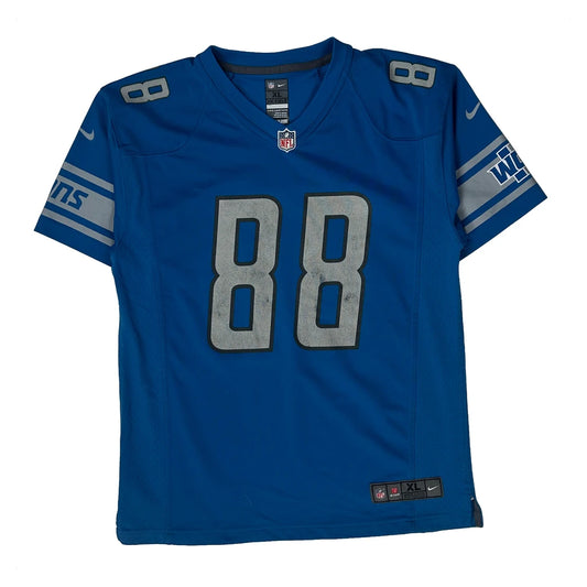 Detroit Lions Nike Nfl Jersey - XL Blue Polyester
