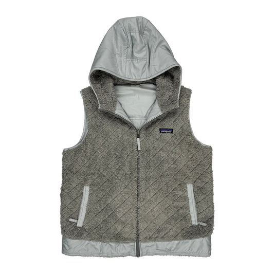 Patagonia Reversible  Fleece Gilet - XL Grey Polyester
