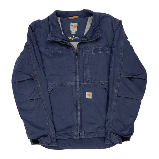 Full Swing Carhartt Jacket - Medium Blue Cotton