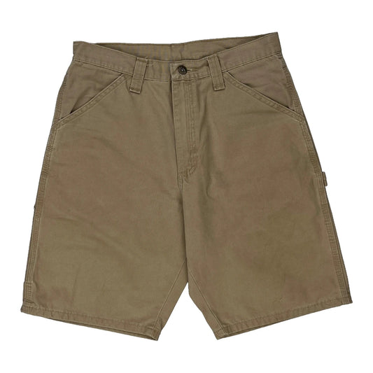 Wrangler Carpenter Shorts - 29W 10L Khaki Cotton