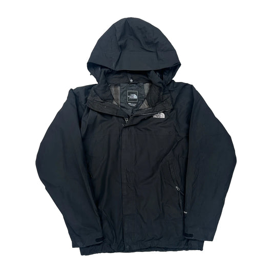The North Face Waterproof Jacket - Medium Black Polyester