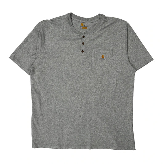 Carhartt T-Shirt - XL Grey Cotton