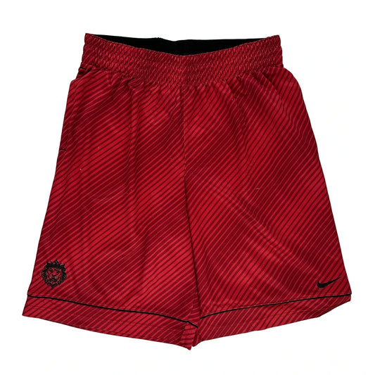 Nike Sport Shorts - Large Red Polyester