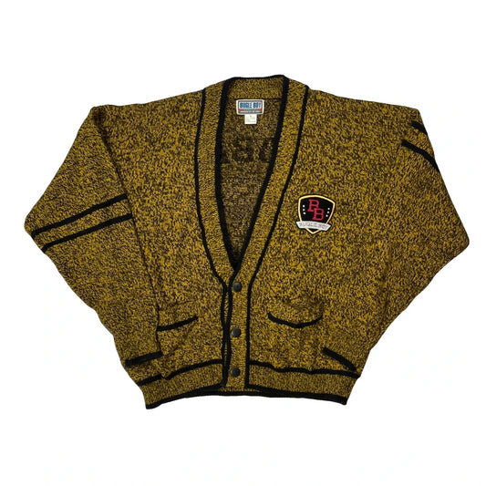 Global Challenge Bugle Boy Cardigan - XL Yellow Acrylic