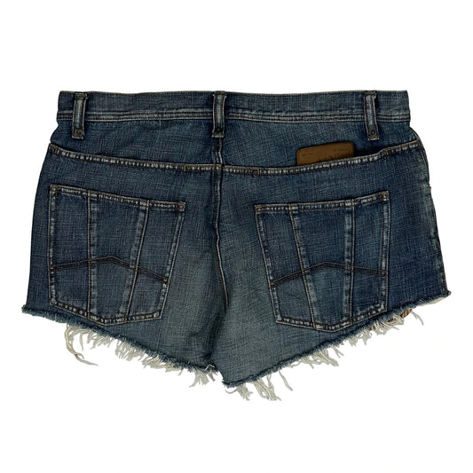 Armani Exchange Denim Shorts - 34W UK 14 Dark Wash Denim