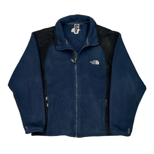 The North Face Fleece Jacket - Large Blue Polyester
