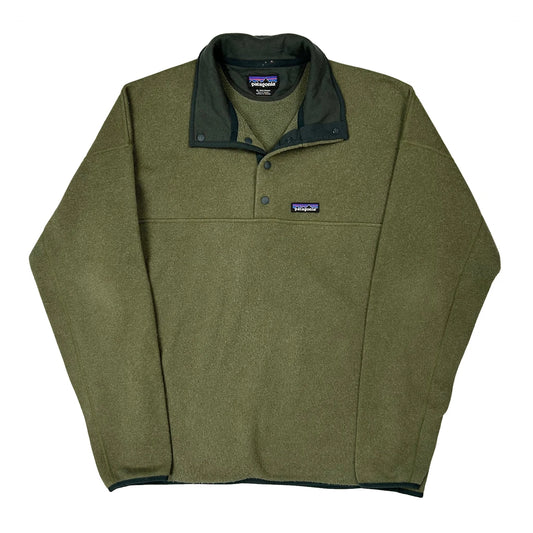 Vintage Patagonia Fleece - XL Green Polyester