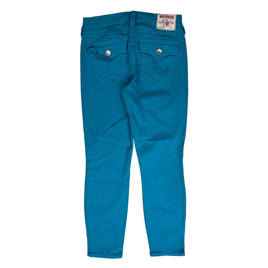 True Religion Jeans - 27W UK 8 Blue Cotton